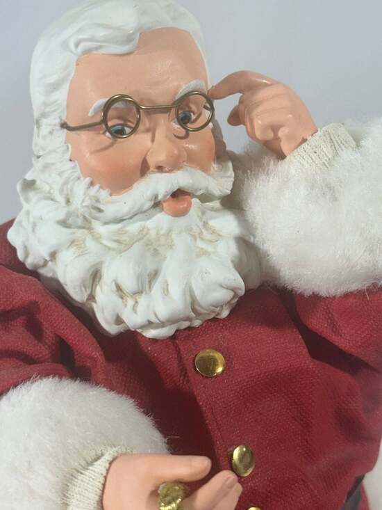 Possible Dreams Clothtique "Sock It To Me Santa!" - Picture 3 of 7